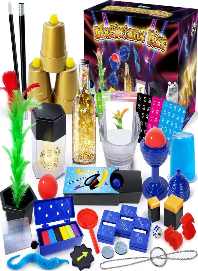 PATIFEED Magic Kit, 50+ Magic Tricks for Kids with Instructions for Each Trick to Perform, Christmas Halloween Magic Set for Girls Boys Beginners - Image 1